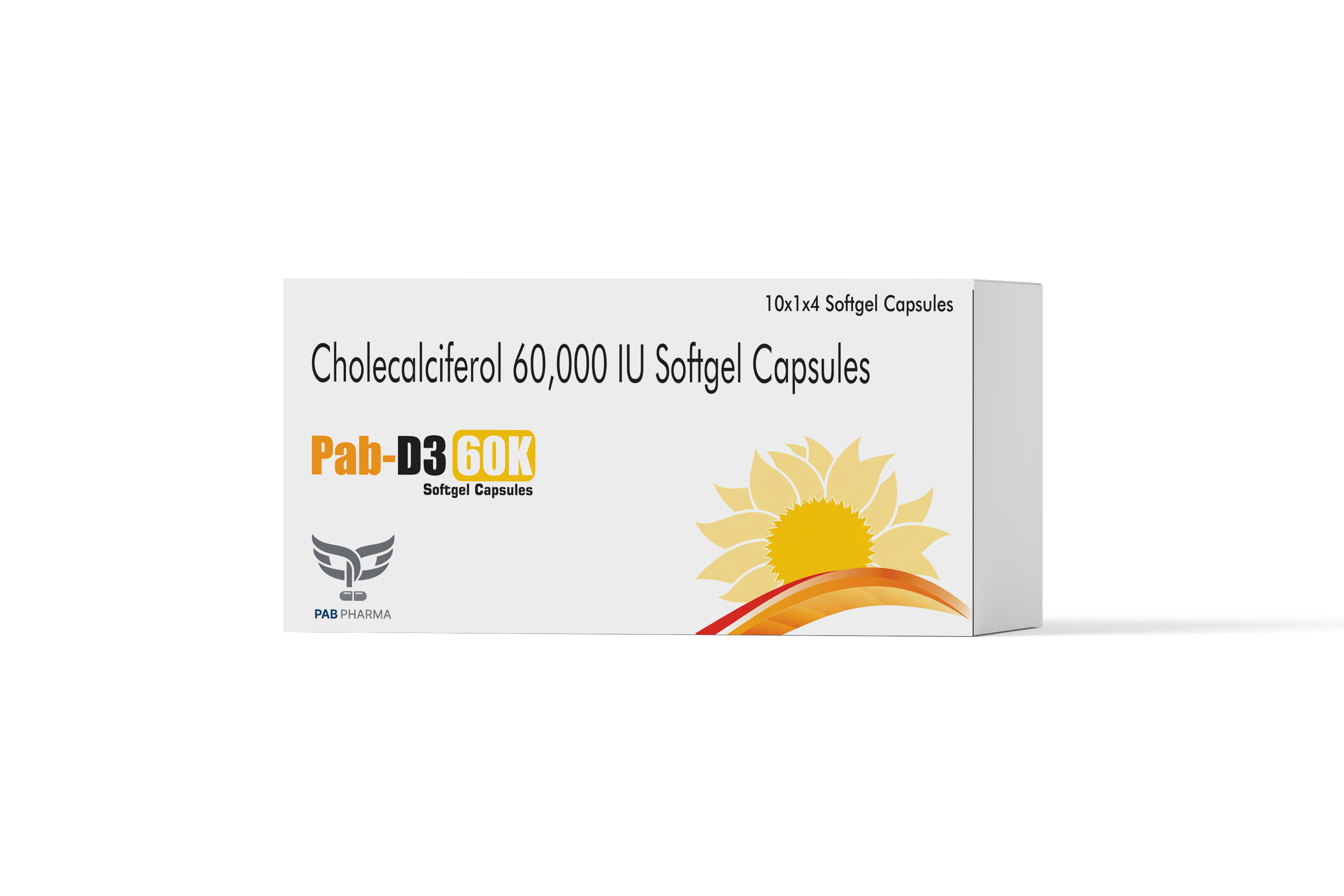 PAB-D3 60K Softgel Capsules IP